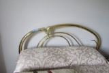 DECORATIVE BRASS BED FULL SIZE