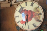 RED ROOSTER CLOCK