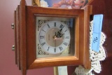 SEIKO BATTERY CLOCK WITH WOOD CASE