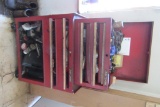 CRAFTSMAN ROLL-A-BOUT TOOLBOX WITH TOOLS, HARDWARE, GAUGES, AND ETC