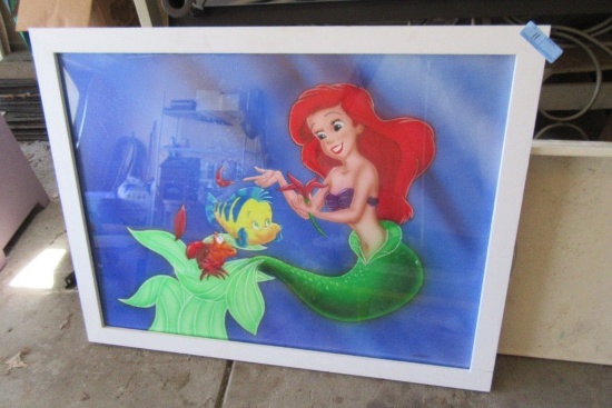 LITTLE MERMAID FRAMED POSTER