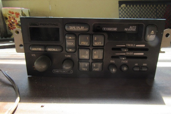 GM FACTORY CAR STEREO