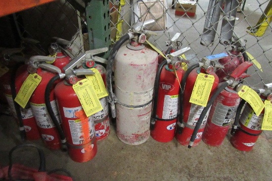 LOT FIRE EXTINGUISHERS