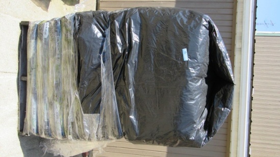 APPROXIMATELY (45) BAGS OF BLACK BARK MULCH