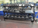 DUMBELLS UP TO 110#