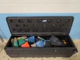 ASSORTED SNORKELING EQUIPMENT AND PACKER 90 TRUCK BOX