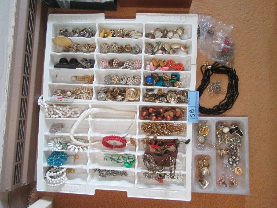 50'S EARRINGS, NECKLACES, ETC