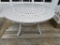 HEAVY DECORATIVE METAL TABLE