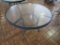 GLASS TOP ROUND TABLE