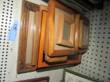 ASSORTED WOOD PICTURE FRAMES