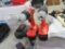 2 BLACK AND DECKER 18 VOLT CORDLESS DRILLS WITH 3 BATTERIES AND CHARGER