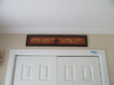 GOD BLESS OUR HOME WOOD SIGN