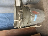 5 GALVANIZED  BUCKETS WITH HANDLES