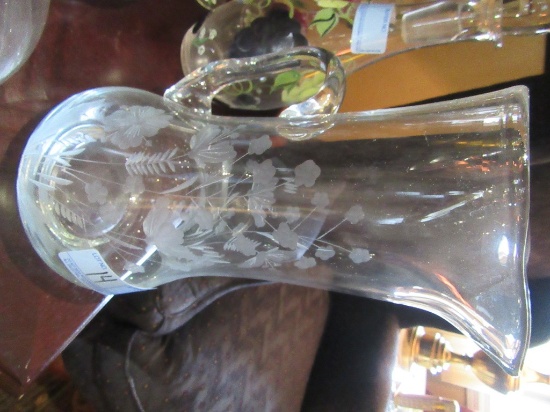 12" ETCHED PITCHER