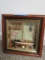 SEASIDE BOAT SETTING IN SHADOWBOX FRAME