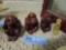 SET OF HEAR, SPEAK, & SEE NO EVIL MONKEY FIGURINES