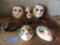 ASSORTED CERAMIC MASKS