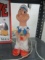 PLASTIC POPEYE LIGHT. CORD HAS BEEN CUT