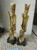 PAIR OF ORIENTAL FIGURINES