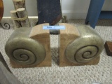 SCROLL BOOKENDS