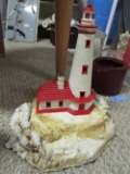 CERAMIC LIGHTHOUSE ON ISLAND