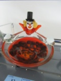 MURANO CLOWN BOWL