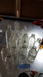 ASSORTMENT OF PYREX, BABY BUNTING, SMA, BOTTLES