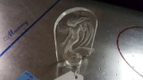 LALIQUE MERMAID. SLIGHT CHIP.