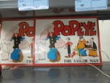 2 POPEYE THE SAILOR MAN SIGNS