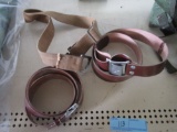 3 MILITARY BELTS