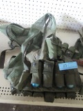 GRENADE CARRYING VEST WITH EMPTY SHELLS