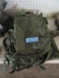 FLOTATION BLADDER / COLLAPSIBLE CANTEEN, U.S. SATCHEL AND 2 US BAGS