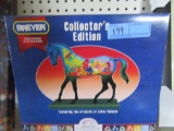 BREYER COLLECTOR'S EDITION EQUINE FIGURINE FEATURING THE ARTWORK OF LEROY N