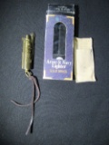 ARMY AND NAVY LIGHTER WITH BOX AND POUCH