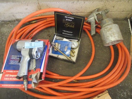 PNEUMATIC AIR TOOLS WITH HOSE