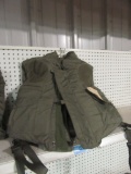 PROTOTYPE SAMPLE BAYONET / BALLISTIC VEST MADE JANUARY 29TH 1968. NO SIZE