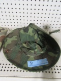 TROPICAL COMBAT TYPE 2 CAMOUFLAGE HAT SIZE 6-7/8