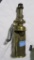 SMALL BRASS STEAM WHISTLE NUMBER 144 BY CROSBY STEAM GAGE AND VALVE COMPANY. 14