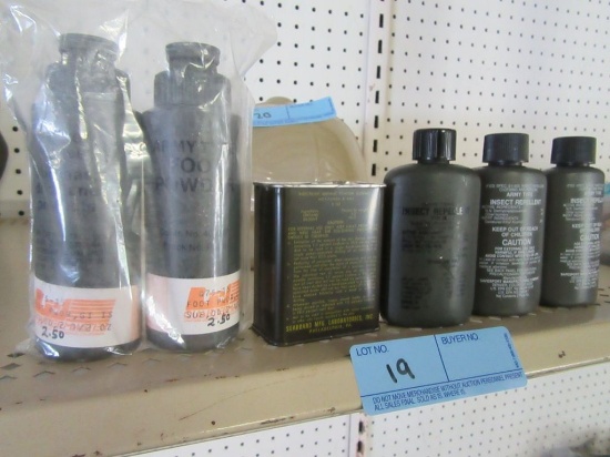 ARMY ISSUED PERSONAL CARE ITEMS