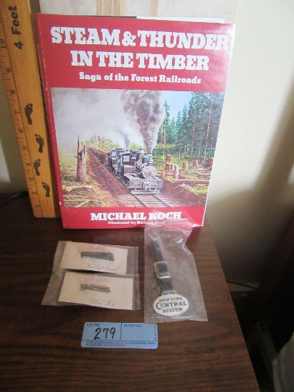 MICHAEL COOK DEMON THUNDER IN THE TIMBER FOREST RAILROADS, TIE BARS FIND KE