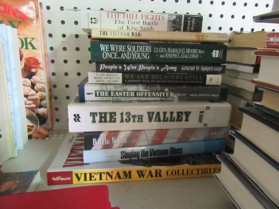 COLLECTION OF VIETNAM WAR BOOKS