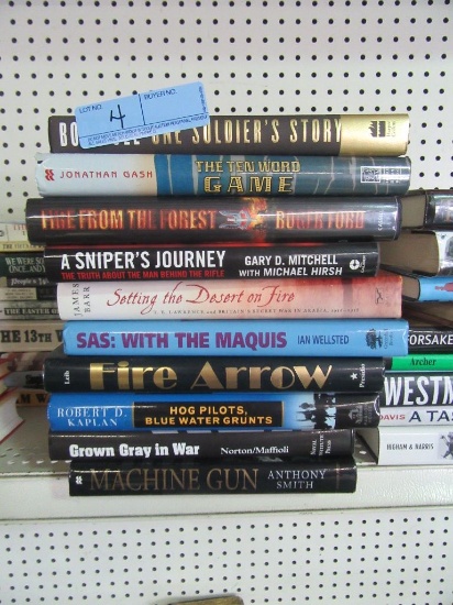 ASSORTMENT OF WAR BOOKS