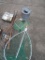 MISCELLANEOUS FISHING ITEMS - NETS, FISHING POLE, BAKED CAN, AND ETC