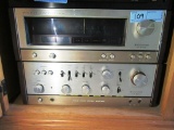 KENWOOD STEREO AMPLIFIER AND AM FM STEREO TUNER