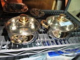COMMAND PERFORMANCE GOLD 2 COVERED SAUCEPANS