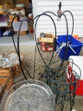 DECORATIVE BASKET HANGERS AND PLANT STANDS