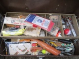 TACKLE BOX WITH CONTENTS