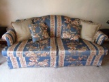 FLORAL SOFA AND CUSHIONS