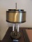 BRONZE CANDLE TABLE LAMP