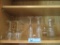 ASSORTED STEMWARE MONOGRAMED WITH M